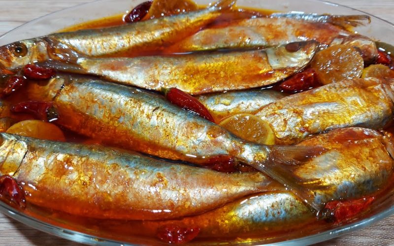 طريقة عمل السردين المملح السريع